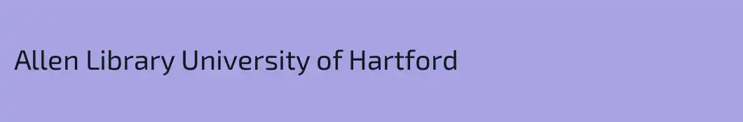 Allen Library University of Hartford
